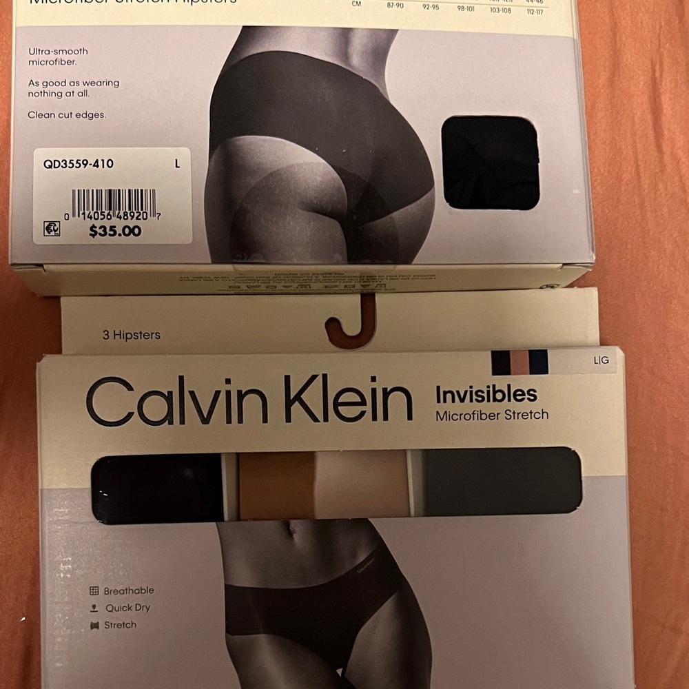 Calvin Klein women’s Hipster set